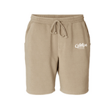 Long Embroidered Sweat-Shorts
