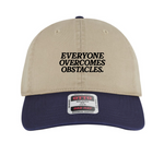 Everyone Overcomes Obstacles Hats
