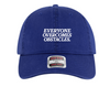 Everyone Overcomes Obstacles Hats