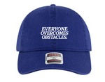 Everyone Overcomes Obstacles Hats