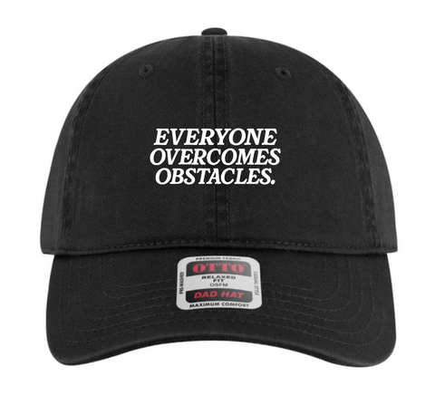 Everyone Overcomes Obstacles Hats