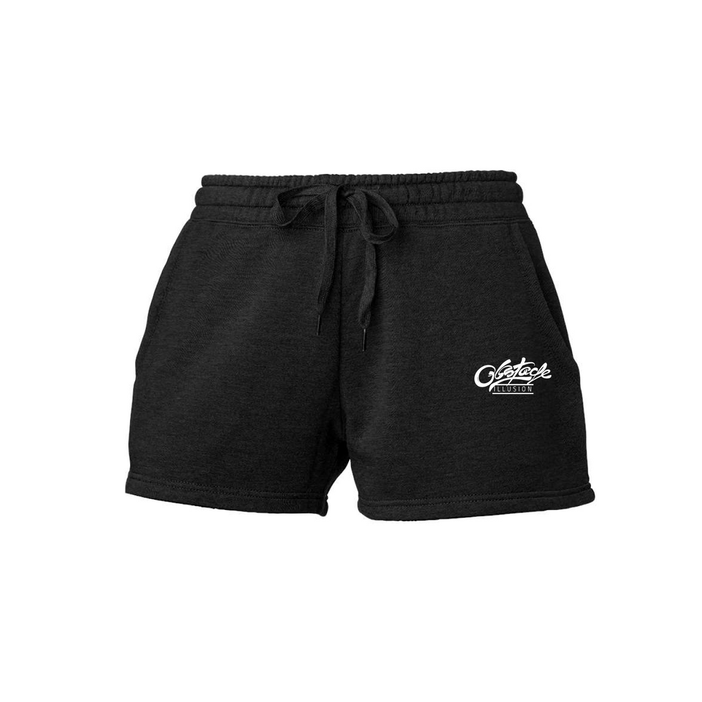 Embroidered Sweat-Shorts – Obstacle Illusion Embroidered Sweat-Shorts – Obstacle Illusion